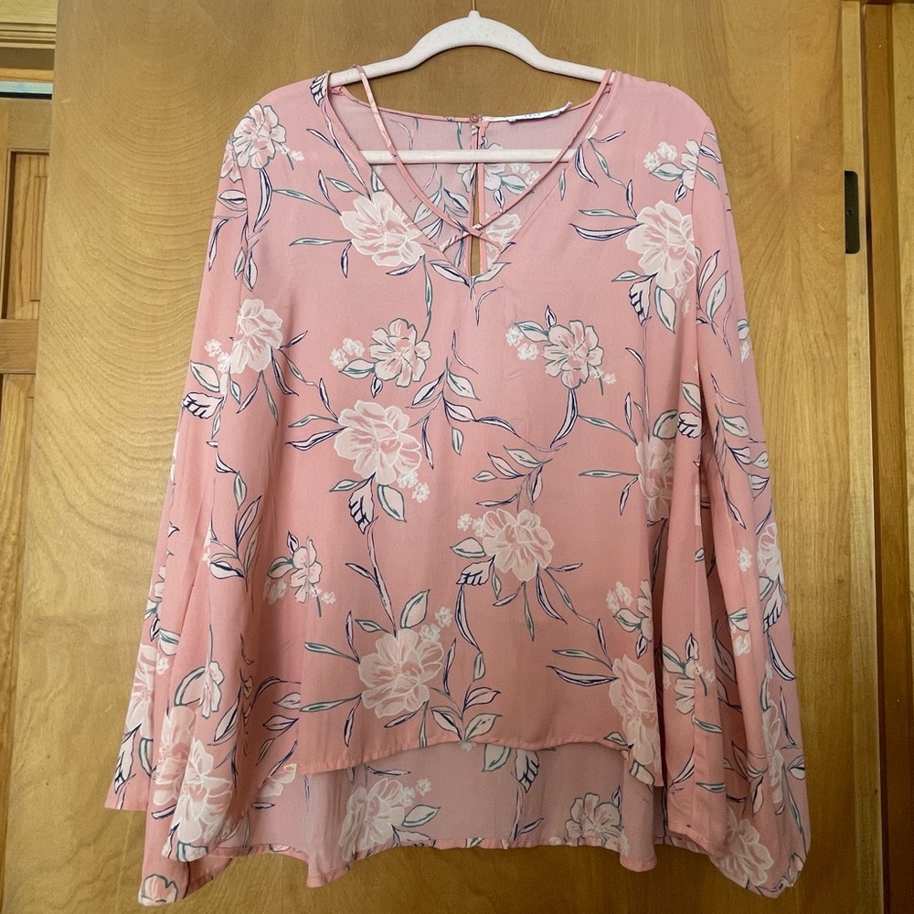 Cross Front Blouse